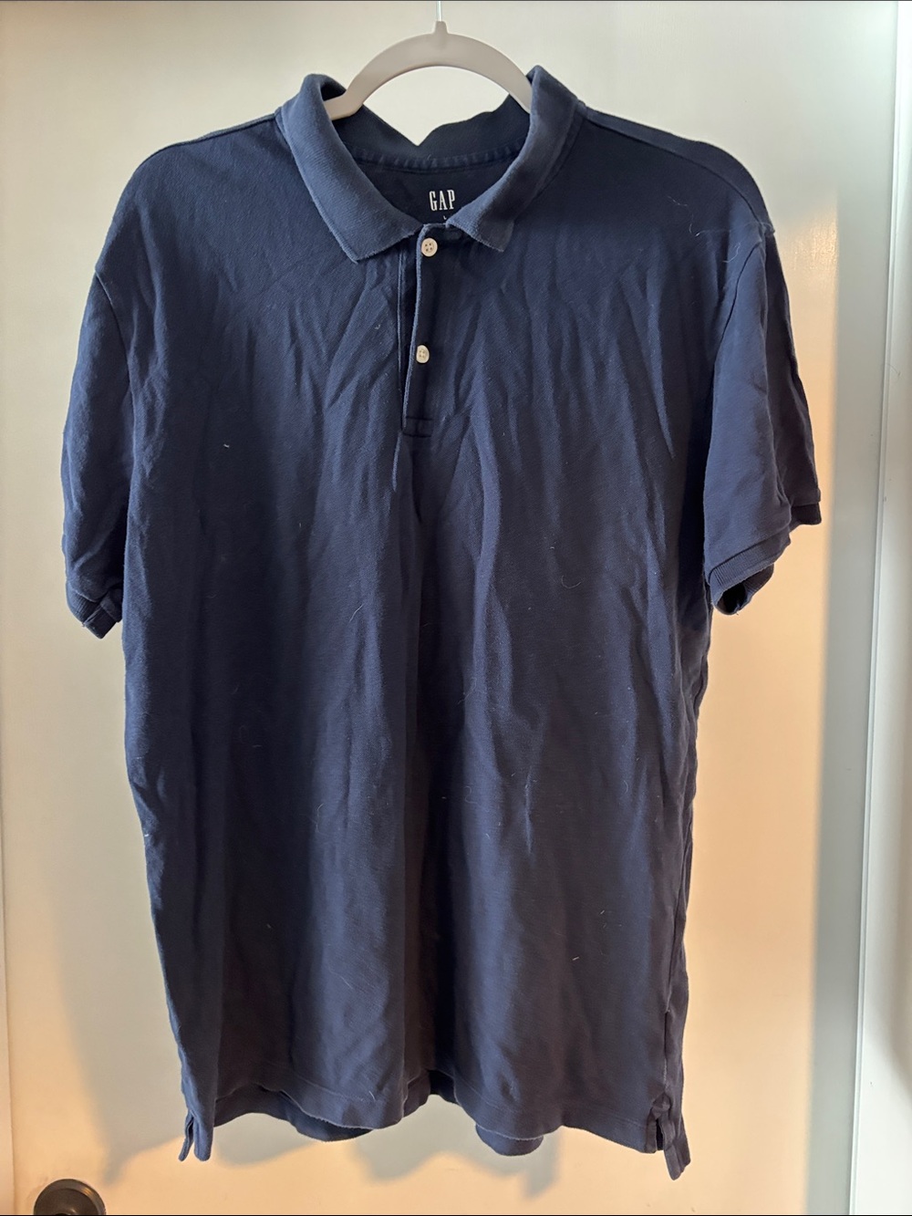 GAP Men's Navy Blue Polo Shirt - Picture 1 of 3